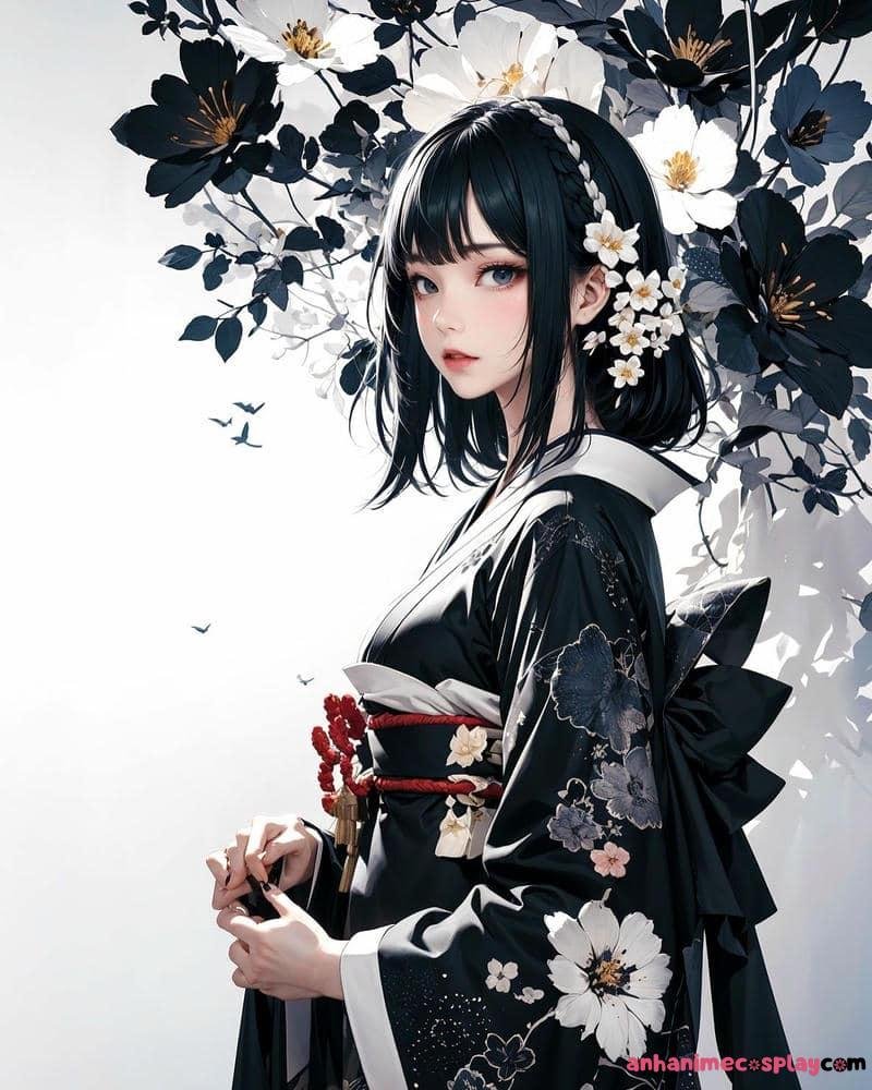 anime nữ tóc ngắn đẹp